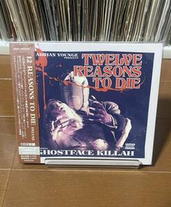 【CD】GHOSTFACE KILLAH / 12 REASONS TO DIE - CD2枚組 - DELUXE / 国内盤 / 新品 未開封 / ADRIAN YOUNGE / WU-TANG CLAN / RZA / 