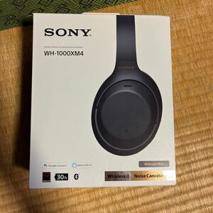 SONY ヘッドホン　wh-1000xm4 ミッドナイトブルー　限定品