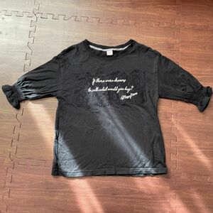 tシャツ 7分袖　メゾピアノジュニア M 150 mezzo piano