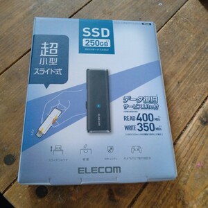 新品 エレコム　ELECOM SSD 250GB 未開封 外付けポータブルSSD