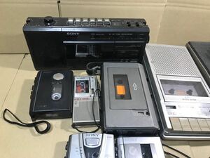 SONY ソニー カセットコーダー カセットレコーダー 11点セット WA-7000 TCM-450 TCM-400 など AIWA アイワ TP-525 カセットウォークマン