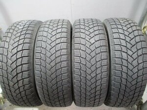 R58　中古タイヤ スタッドレス 195/65R15 バリ山 冬4本価格！MICHELIN X-ICE 20220年 法人宛/営業所止め送料無料 ノア VOXY セレナ