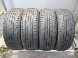 R140　サマー 中古タイヤ　185/60R15 夏4本価格！BS NEXTRY 2022年製 法人宛/営業所止め送料無料 アクア シエンタ