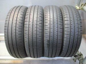 R162 サマー 中古タイヤ 155/65R13 夏4本価格！2021年製 ダンロップ EC204 法人宛/営業所止め送料無料 ミラ ラパン アルト