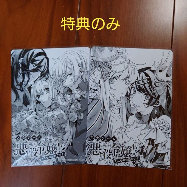 【特典のみ】乙女ゲームの世界で私が悪役令嬢!?そんなのお断りです! 3・4巻