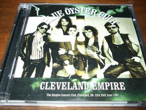 Blue Oyster Cult《 Cleveland Empire 91 soundboard recordings》★ライブ2枚組