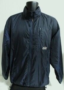 ●●11■男アウター■XXIO Men'sアウター/USED/Ｆ(ＬＬサイズ相当)/濃紺/裏地有り/刺しゅうロゴ