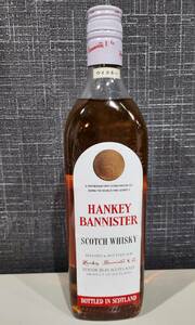 HANKEY BANNISTER SCOTCH WHISKY ハンキーバニスター スコッチウイスキー 750ml 43％