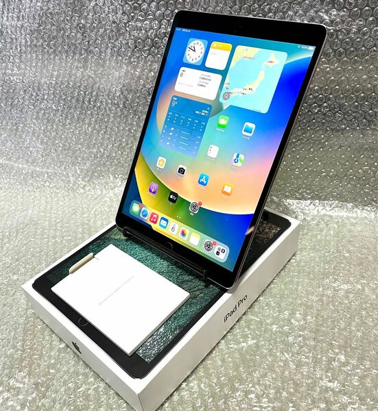 iPad Pro 10.5インチ　SIMフリー　64GB スペースグレイ付属品一部有り　黒　WiFi+Cellular