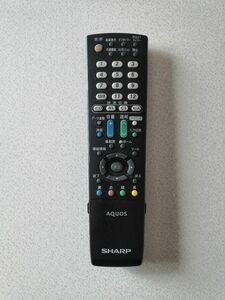 SHARP AQUOS リモコン 液晶テレビ シャープ アクオス