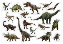ジュラシック・ワールド 恐竜ジオラママグネットブック 33ピース かっこいい 恐竜 ジオラマボード_画像2