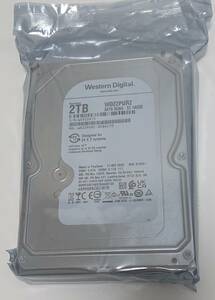  [未開封 2TB] Western Digital WD22PURZ WD Purple 内蔵 HDD ハードディスク 2TB CMR 3.5inci SATA 5400rpm cache256MB 監視システム 2