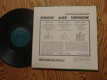 米 両溝 mono オリジナル盤 Art Pepper参加 RVG刻印 Annie Ross, Dorothy Dunn, Shelby Davis「Singin' 'N Swingin'」MG6031 Regent_画像2