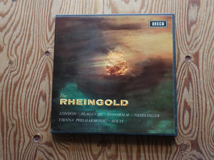 英 DECCA LP3枚組ボックス 美盤 ゲオルグ・ショルティ「Wagner / Das Rheingold」FFSS ステレオ デッカ