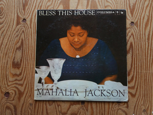 US初期プレス 6eye mono 深溝 美品 Mahalia Jackson「Bless This House」CL899 Columbia 