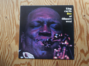 美品 King Curtis / Live At Fillmore West【ATCO / PLP-7803】Bernard Purdie , Cornell Dupree , Billy Preston