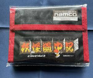 [ new goods unused ]'80s wallet .. road middle chronicle SHADOW LAND Namco NAMCO radio wave newspaper company DEMPA purse Wallet