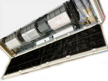 〓 1) 世田谷渡し推奨 DAIKIN/ダイキン 天井吊型業務用エアコンEco-Zeas SZRH80BFV (FHP80DJ/RZRP80BDV) リモコン有 現状 単相200V 21年 ε_画像5