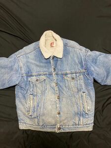 【80s Levi's Boa Denim Jacket】古着　vintage デニム　ジャケットusa アウター アメカジ アメリカ古着 