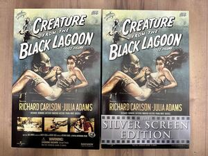 大アマゾンの半魚人フィギュア２点セット（ノーマル・シルバー）12インチ CREATURE FROM THE BLACK LAGOON SIDESHOW サイドショウ 