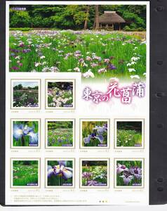 フレーム切手 jps4139 東京の花菖蒲