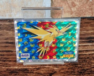 並上品 ポケモン トップサン キラ カードダス サンダー カード シールダス ポケモンカード 