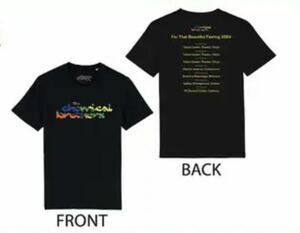 【送料無料】ケミカルブラザーズ ライブ会場で購入したTシャツ L 物販 2024 グッズ 東京ガーデンシアター