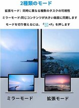 【訳有未使用】【最新型】 USB HDMI 変換 アダプタ USB HDMI ケーブル USB HDMI 変換…_C_903_画像2