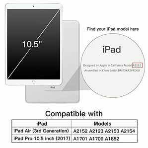 【訳有未使用】JEDirect iPad Air 3(2019)とiPad Pro 10.5(2017) 用ケ…_C_760の画像2