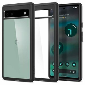 【訳有未使用】Spigen Pixel6a ケース クリア TPU バンパーケース 2重構造 米軍MIL規格取…_C_1192