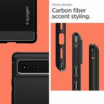 【訳有未使用】Spigen Pixel6 ケース TPU素材 厚さ2.1mm 米軍MIL規格取得 耐衝撃 衝撃…_C_1255_画像3