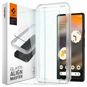 【訳有未使用】Spigen AlignMaster ガラスフィルム Google Pixel 6a 用 ガイド…_C_1389