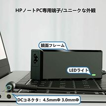 【訳有未使用】VHBW 対応HP ACアダプター 45W/65W スマート ACアダプター EliteBook…_C_1553_画像4