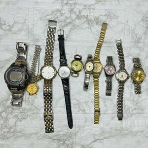 不動品時計10本まとめ　管理番号26 G-SHOCK TECHNOSなど