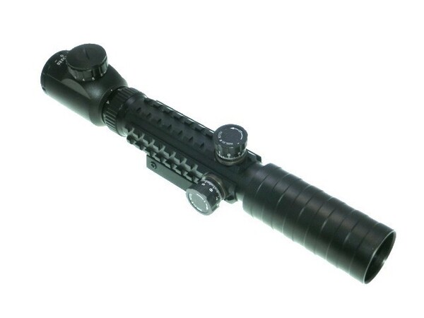 3-9x32 赤緑 トリプルレイル イルミネート スコープ 新品 レッド グリーン 発光