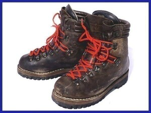  Vintage товар *MEINDLma Индия ru* -слойный толщина натуральная кожа треккинг ботинки [5/23.5-24.0 степень /. чай / Brown ] Vibram подошва / альпинизм обувь *X2@L44