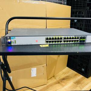 ●16【通電OK】HP 2520-24G-PoE Switch J9299A L2ボックス型スイッチ PoEスイッチ 