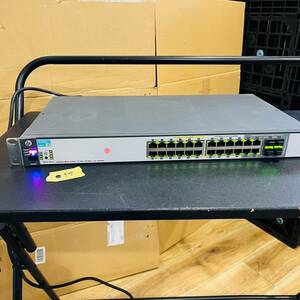 ●17【通電OK】HP 2520-24G-PoE Switch J9299A L2ボックス型スイッチ PoEスイッチ 