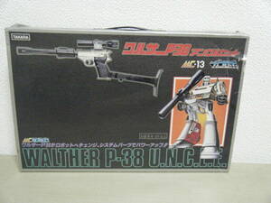 1円～当時物 MCミクロマン WALTHER P-38 U.N.C.L.E ワルサーP-38 アンクルセット MC-13 ガンロボ 超合金 旧タカラ メガトロン 現状品