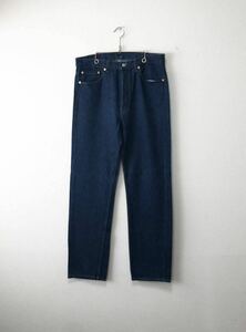 90's USA製 LEVI'S VINTAGE 501 W34 L32 リーバイス ビンテージ 濃紺 ストレート デニム パンツ ジーパン 60s 70s 80s 505 510 550 BIGE