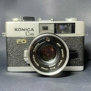 Konica コニカ C35 FD レンジファインダー コンパクトフィルムカメラ 空シャッターOK