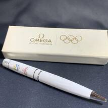 【未使用・非売品】OMEGA オメガ ボールペン 純正ノベルティ リオオリンピック 2016 希少 レア 記念品 _画像1