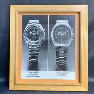 OMEGA オメガ スピードマスター 腕時計 広告額装品 