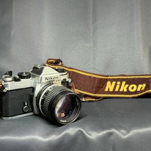 Nikon ニコン FE 一眼レフ フィルムカメラ/カメラレンズ Nikon NIKKOR 85mm 1:2 動作確認未チェック