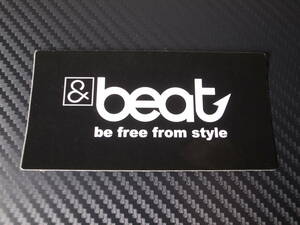 BEAT(ビート)非売品ロゴステッカー フィッシングショー大阪2024 ノベルティ デカール シール 送料84円～