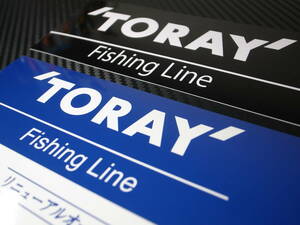 TORAY(東レ)非売品ロゴステッカー2枚セット フィッシングショー大阪2024 ノベルティ デカール シール 送料84円～