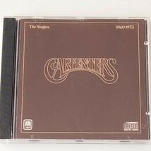 【輸入盤BEST】カーペンターズ シングルズ(CD3601)CARPENTERS THE SINGLES 1969-1973/ベスト盤/トップオブザ・ワールド/遙かなる影_画像1