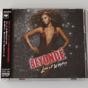 【帯付美盤 CD+DVD初回限定仕様】ビヨンセ/ライヴ・アット・ウェンブリー(SICP605/6)BEYONCE/LIVE AT WEMBLEY/クレイジーインラヴ/デスチャ