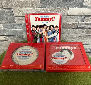 〒 Kis-My-Ft2／Yummy!![通常盤]、[DVD付初回盤A]、[DVD付初回盤B]3形態セット【中古】