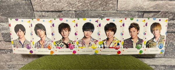 Kis-My-Ft2/オリジナルフォトカード(7枚綴り)「CD Sha lala★Summer Time」ツアー会場予約特典